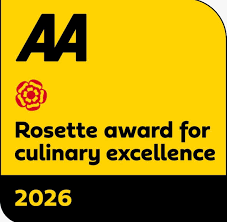 AA Rosette award for culinary excellence 2026