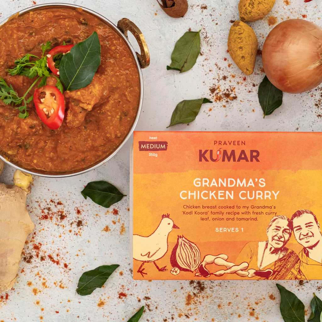 Kumar's Curry Club retail packaging
